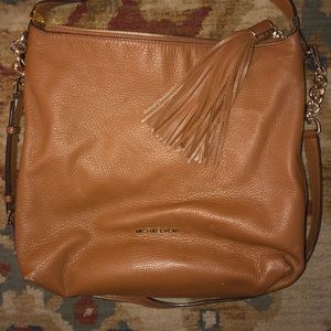 Tan crossbody purse